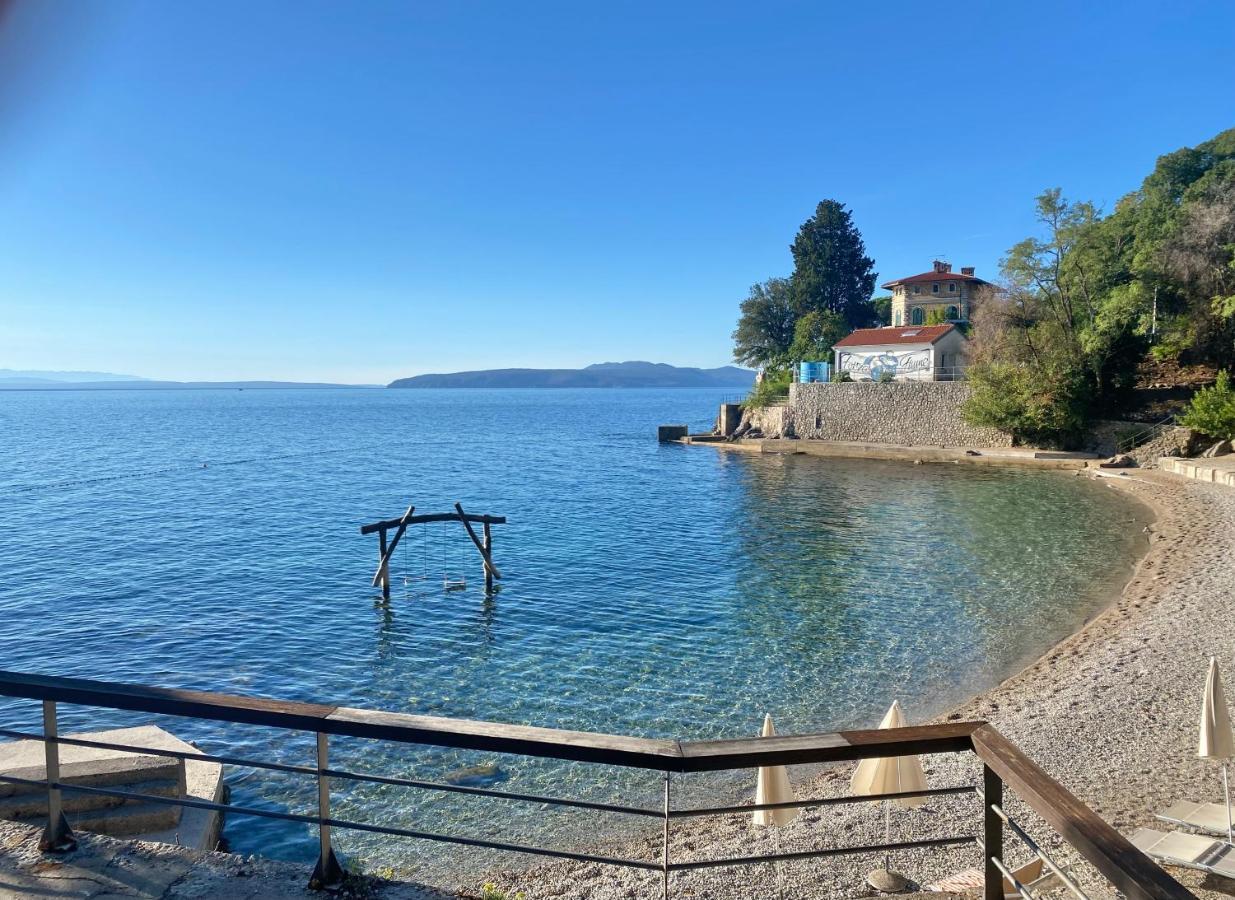 Villa Lovran - 150M To The Beach - Infinity Pool - Incredible Sea View - Fitness Room Exteriör bild