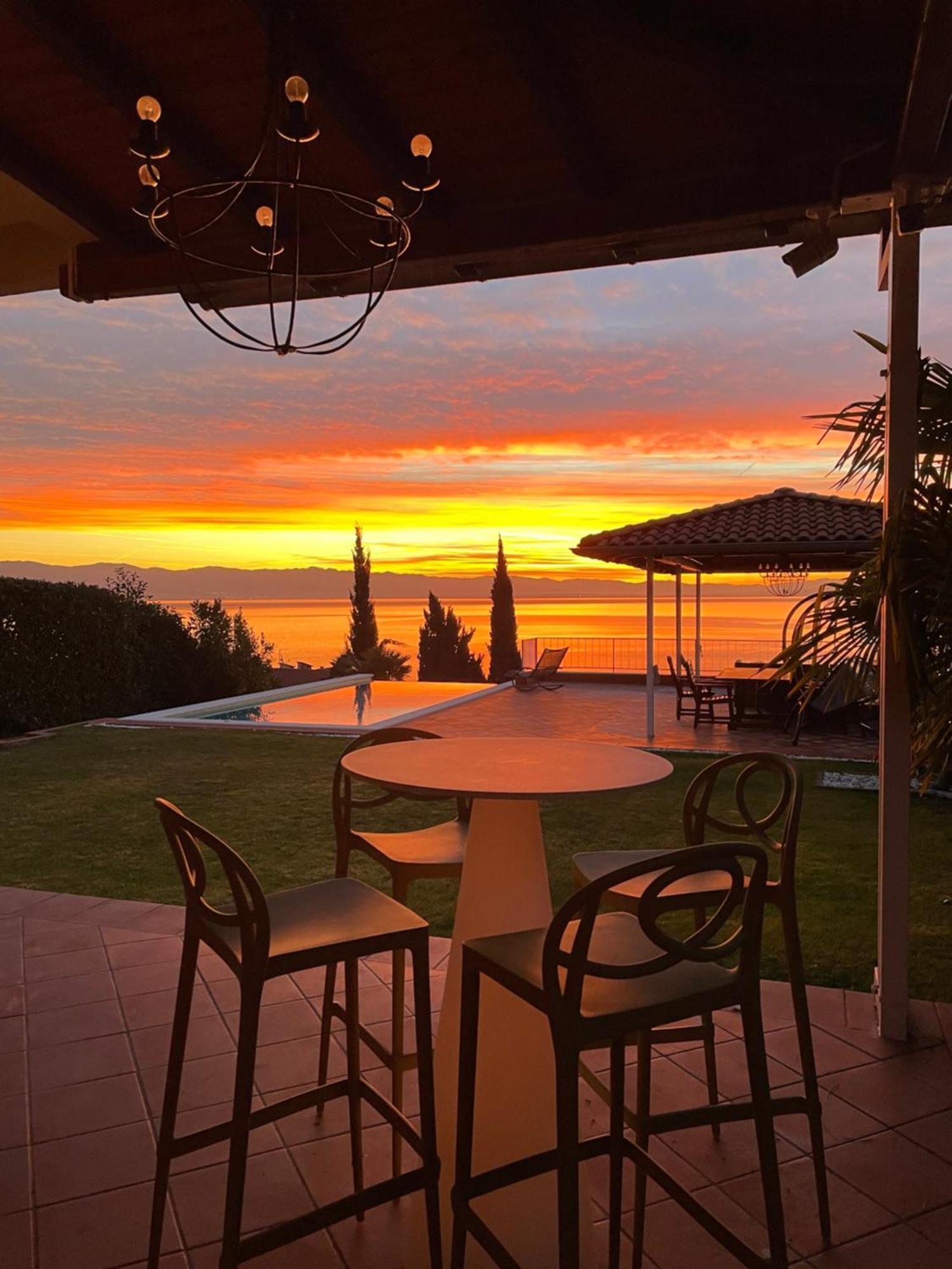 Villa Lovran - 150M To The Beach - Infinity Pool - Incredible Sea View - Fitness Room Exteriör bild