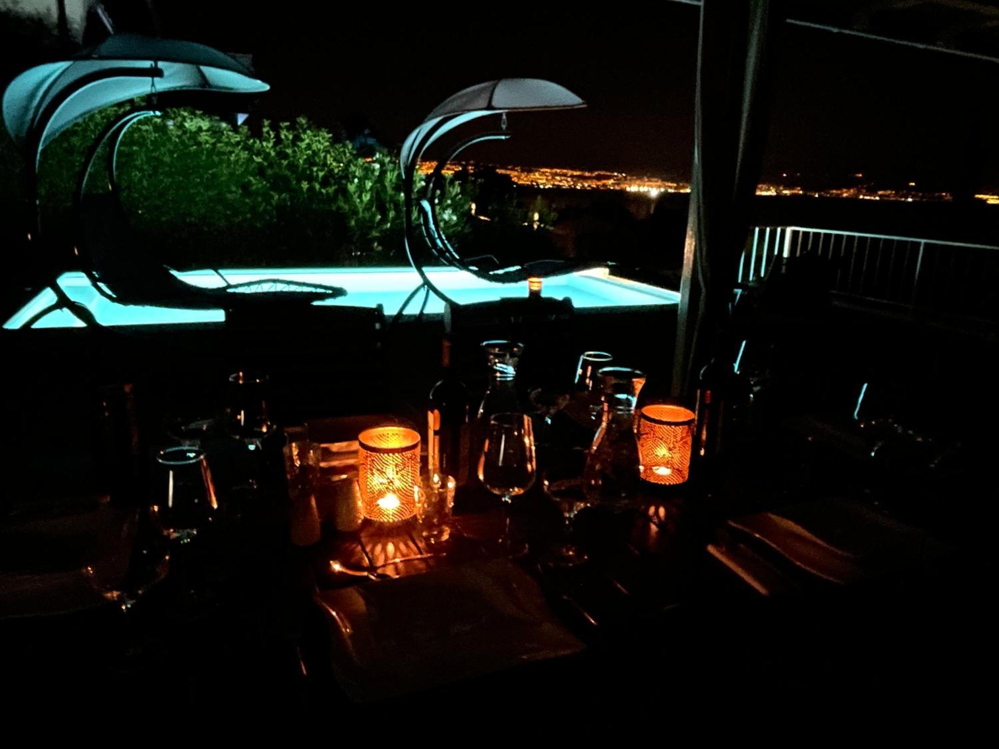 Villa Lovran - 150M To The Beach - Infinity Pool - Incredible Sea View - Fitness Room Exteriör bild
